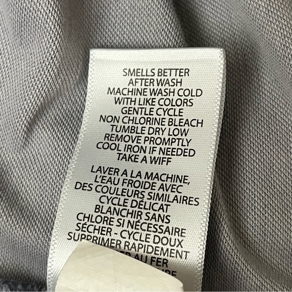 Travis Mathew Grey Striped Great The Zinna Polo Preppy Golf Rugby Mens Outdoor - Picture 7 of 10